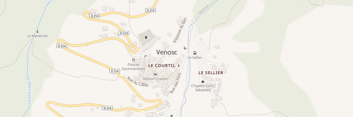 Plan du 5 Rue du Cable aux Deux Alpes