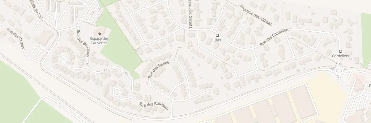 Plan du 30 Rue des Saules à Vaivre-et-Montoille