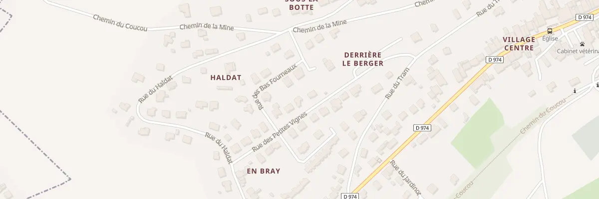 Plan du 6 Rue des Petites Vignes à Chavigny