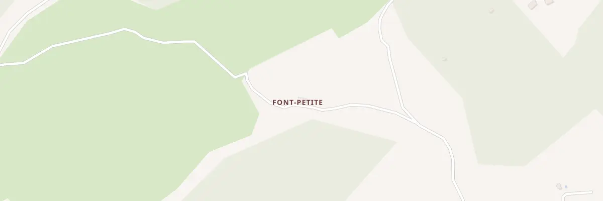 Plan du 5361 Font Petite à Montfort-sur-Argens