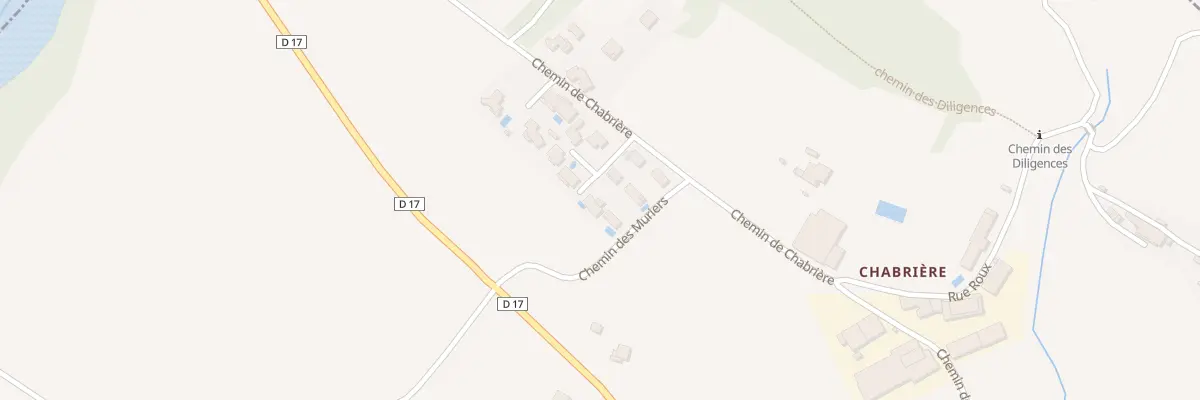 Plan du 7196 Chabriere à Mallemoisson