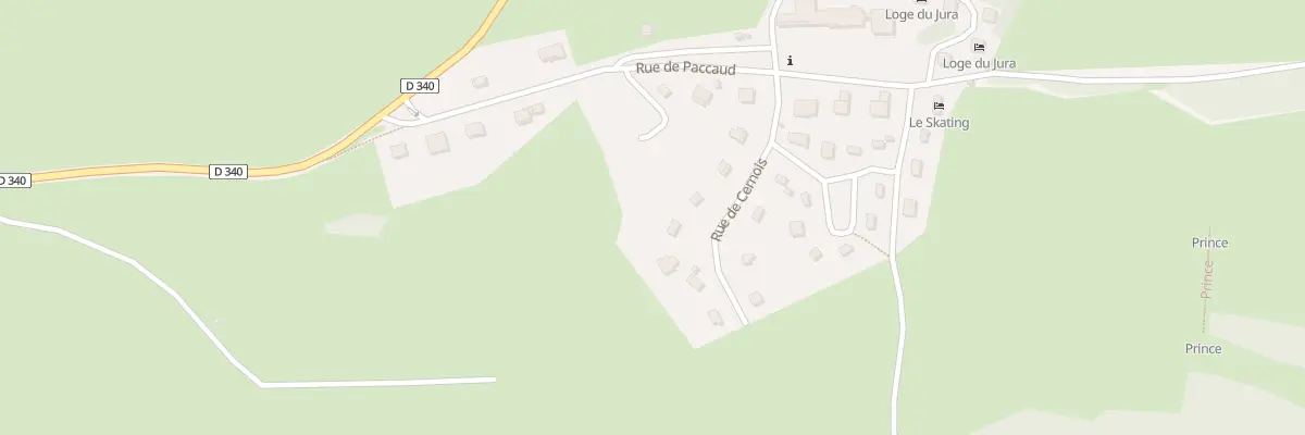 Plan du 5059 Combe Simon à Cerniébaud