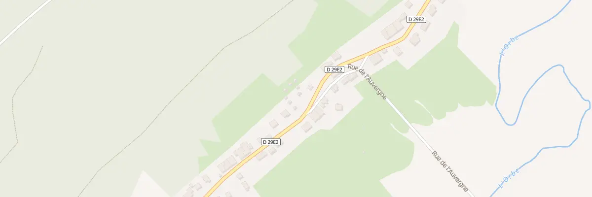 Plan du 2028 Rue du Vivier à Bois-d’Amont