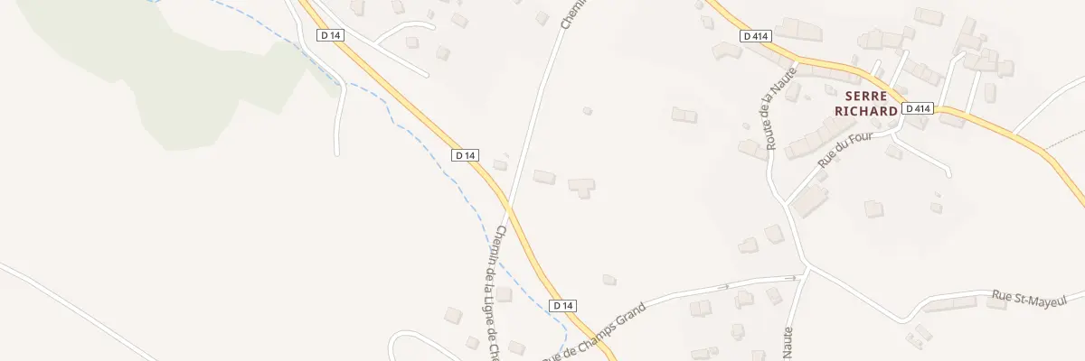 Plan du 261 Che des Frênes à Saint-Laurent-du-Cros