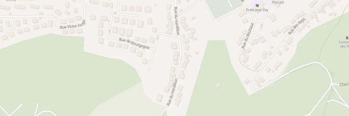 Plan du 16 Rue du Hardillon à Frouard