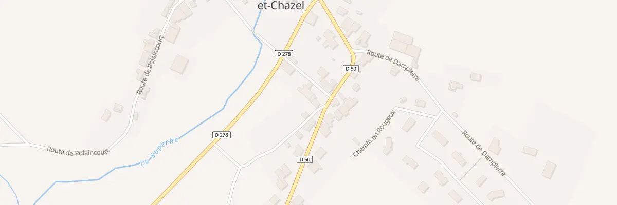 Plan du 2B Che de la Planche des Bas à Anchenoncourt-et-Chazel