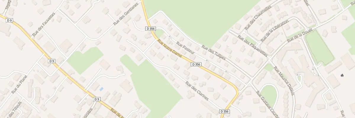Plan du 6 Rue Notre-Dame à Levier