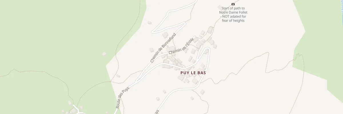 Plan du 5063 Hameau de Puy Le Bas au Freney-d’Oisans