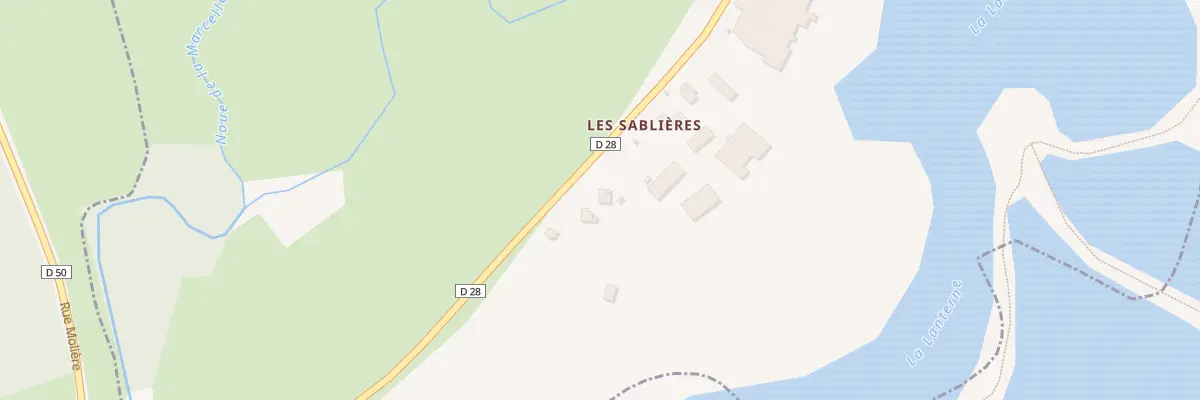 Plan du 11 Les Sablieres à Mersuay