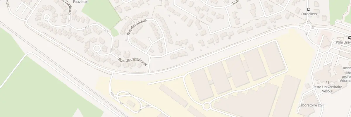 Plan du 11 Rue des Saules à Vaivre-et-Montoille