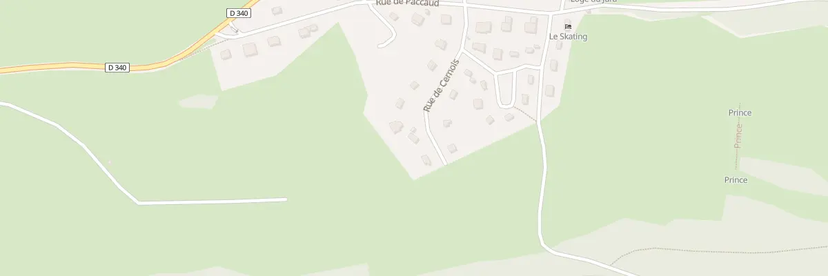 Plan du 5051 Combe Simon à Cerniébaud
