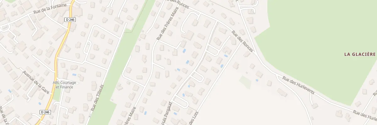 Plan du 10 Rue Louis Pergaud à Saône