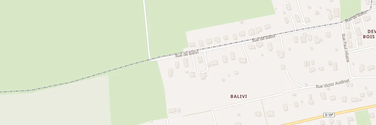 Plan du 471 Rue de Balivi à Mirecourt