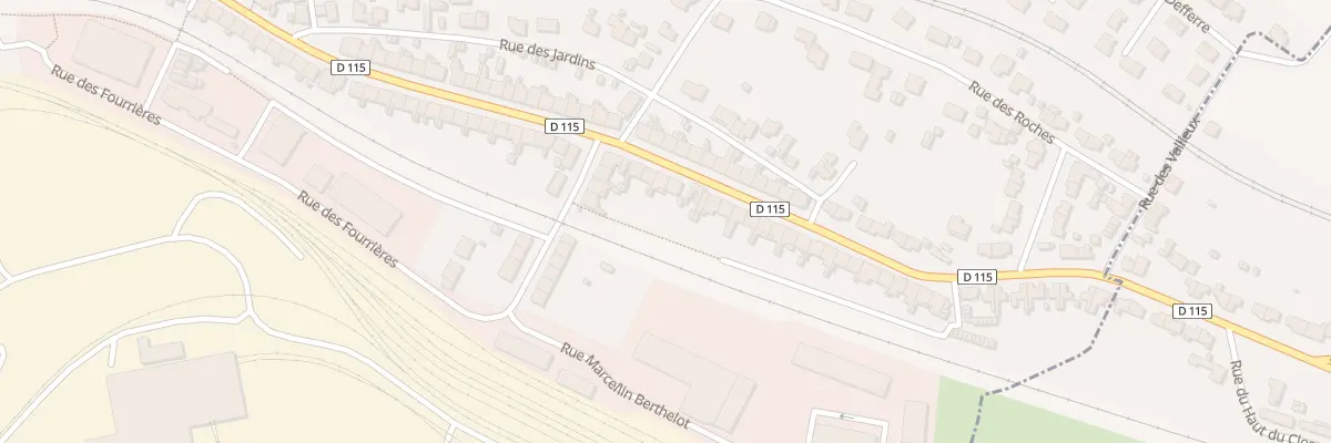 Plan du 72 Rue Pierre et Marie Curie à Neuves-Maisons