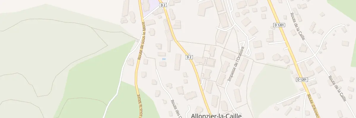 Plan du 657 Rte du Chef Lieu à Allonzier-la-Caille