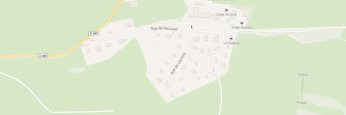 Plan du 5048 Combe Simon à Cerniébaud