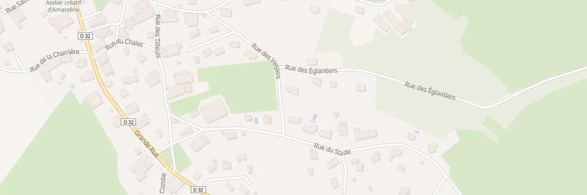 Plan du 1 Rue des Vergers à Bolandoz