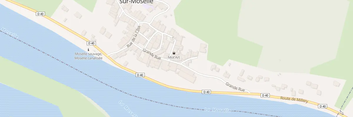 Plan du 15 Gr Grande Rue à Autreville-sur-Moselle