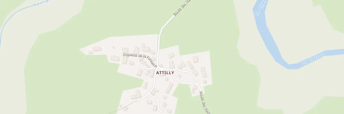 Plan du 47 Che du Pré Pilliot au Châtelard