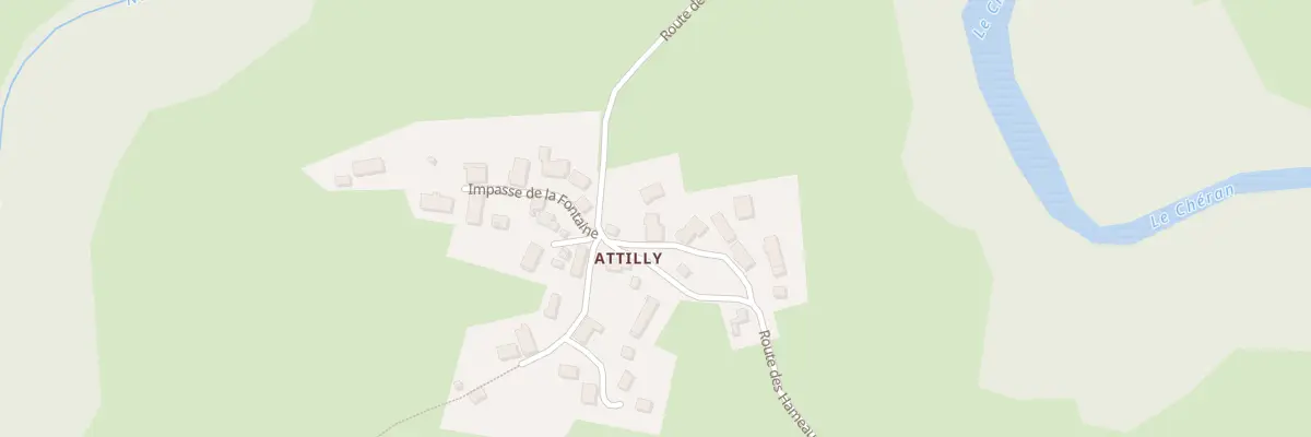 Plan du 23 Che du Pré Pilliot au Châtelard