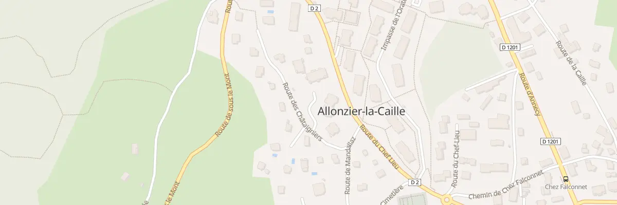 Plan du 66 Rte des Châtaigniers à Allonzier-la-Caille