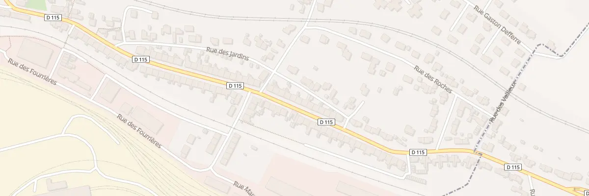 Plan du 65 Rue Pierre et Marie Curie à Neuves-Maisons