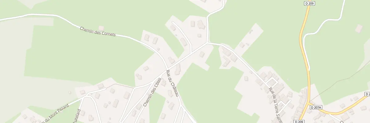 Plan du 415 Rue de la Terre Sainte à Arvillard