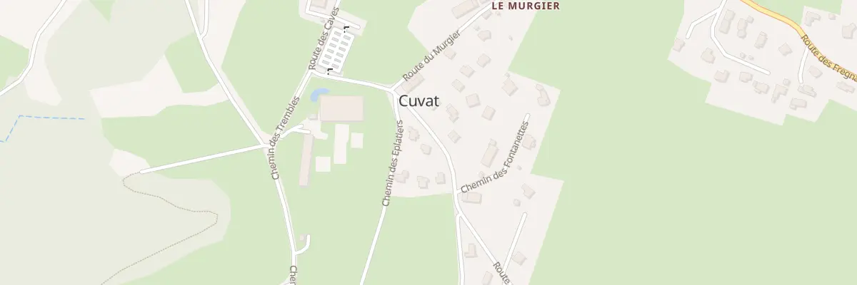 Plan du 71 Che des Eplatiers à Cuvat