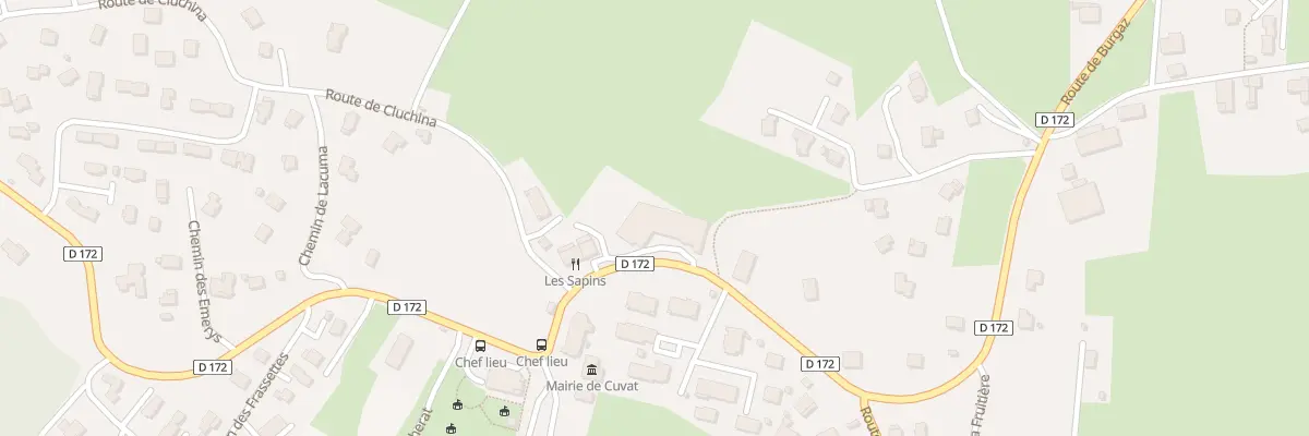 Plan du 99 Rte de Burgaz à Cuvat