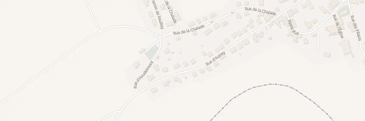 Plan du 34 Rue d’Autrey à Pierreville