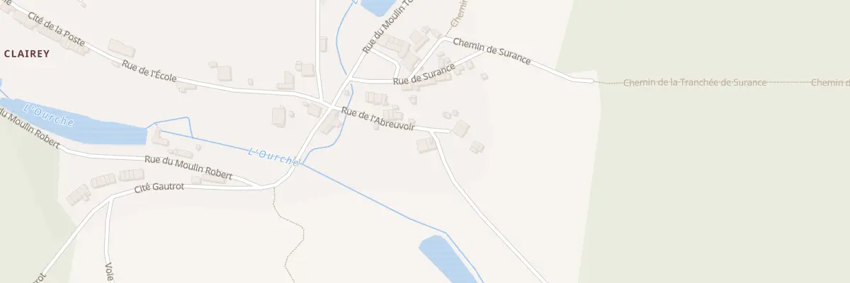 Plan du 4 Rue de l’Abreuvoir à Hennezel