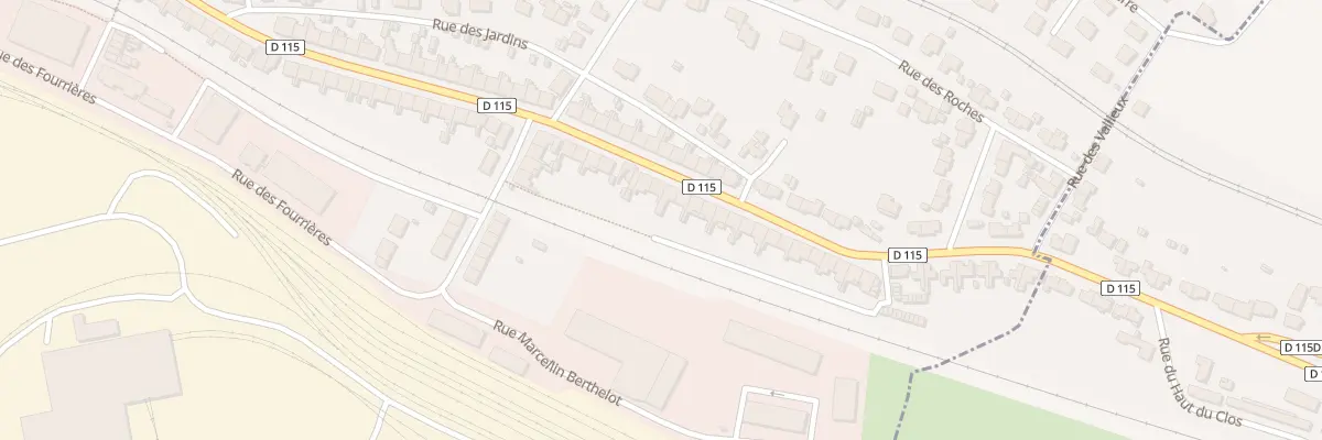 Plan du 82 Rue Pierre et Marie Curie à Neuves-Maisons