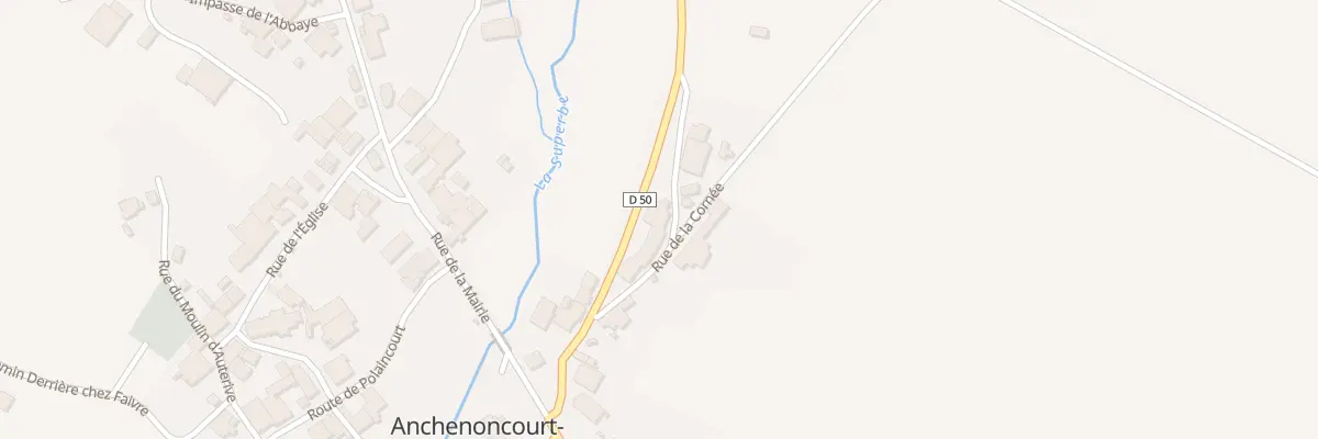 Plan du 1 Che de Melincourt à Anchenoncourt-et-Chazel