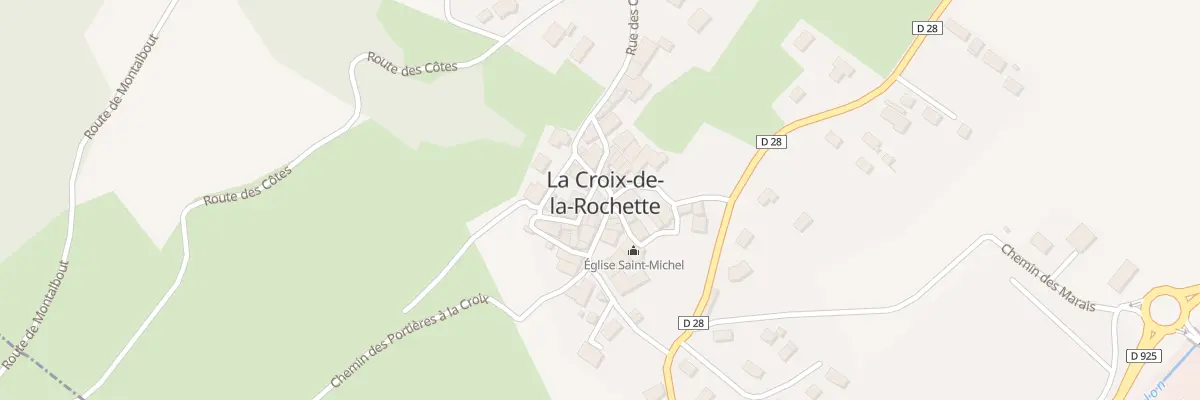 Plan du 123 Rue des Orchidées à La Croix-de-la-Rochette