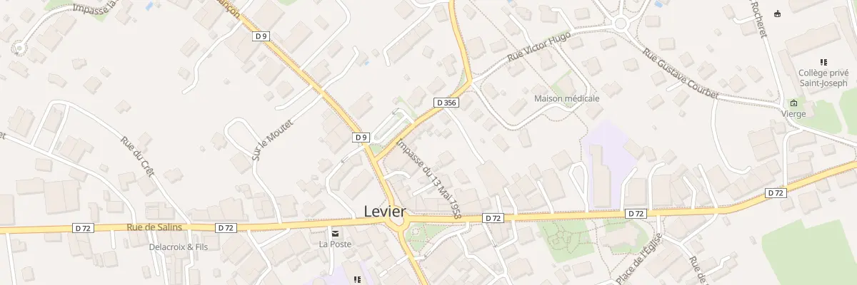 Plan du 4B Imp du Treize Mai 1958 à Levier