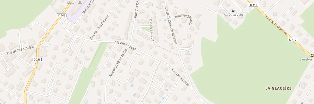 Plan du 9 Rue des Ronces à Saône
