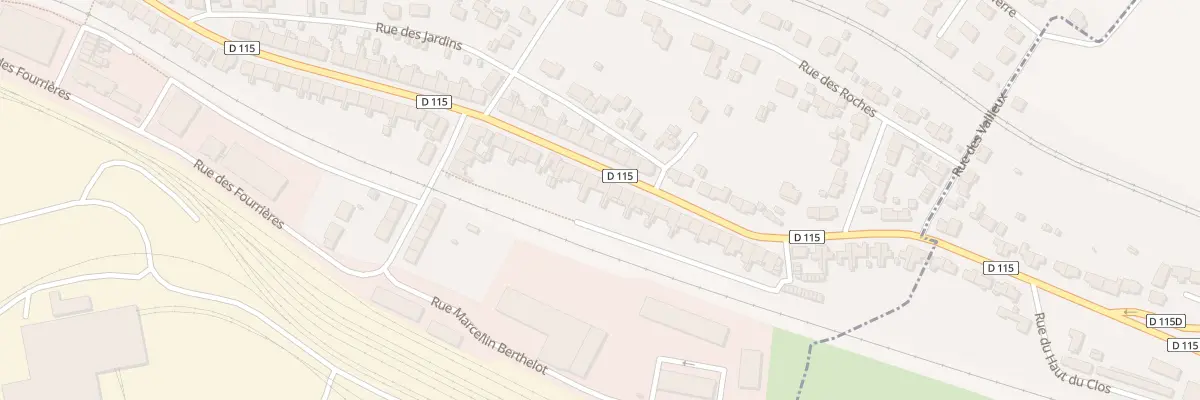 Plan du 84 Rue Pierre et Marie Curie à Neuves-Maisons