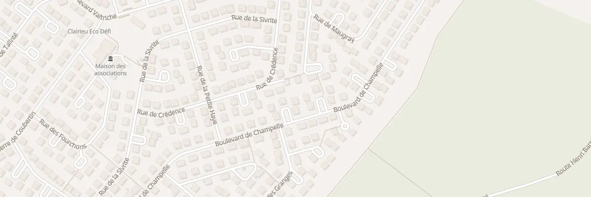 Plan du 105 Bd de Champelle à Villers-lès-Nancy