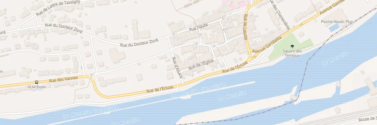 Plan du 9 Rue de l’Eglise à Liverdun