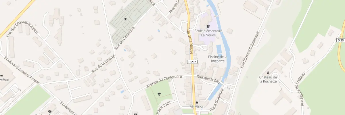 Plan du 65 Rue de la neuve à Valgelon-La Rochette