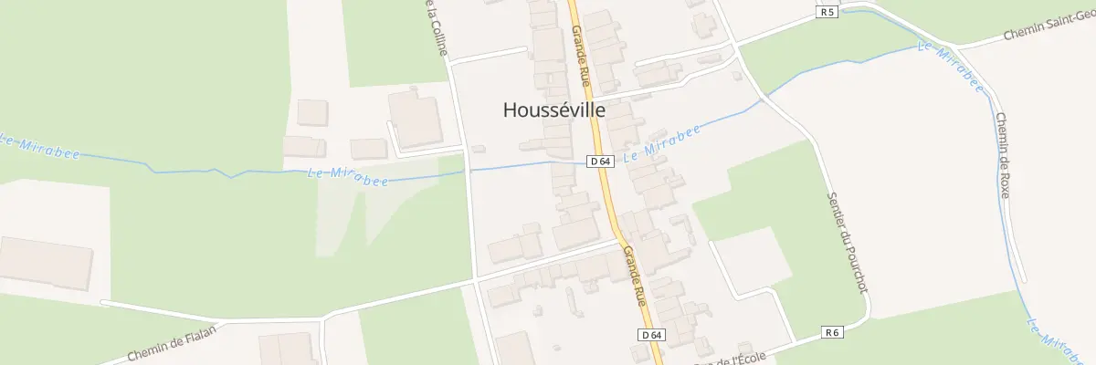 Plan du 23 Gr Grande Rue à Housséville