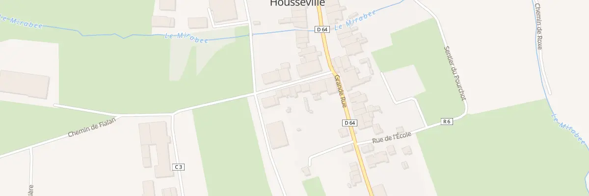 Plan du 9 Rue de l’Embornement à Housséville