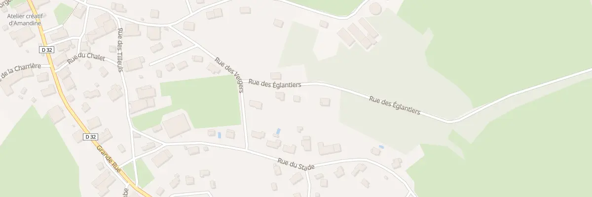 Plan du 4 Rue des Eglantiers à Bolandoz