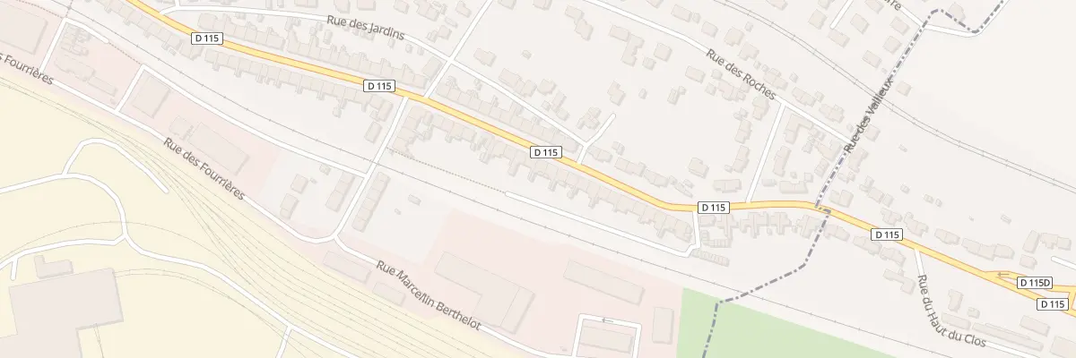 Plan du 86 Rue Pierre et Marie Curie à Neuves-Maisons
