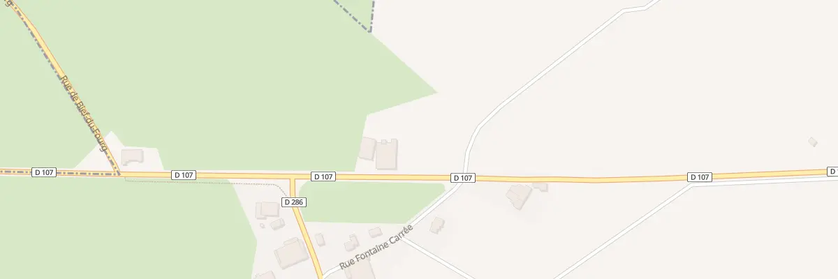 Plan du 2 Rte de Censeau à Mignovillard