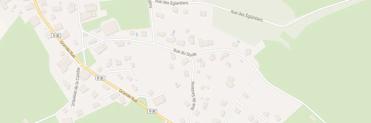 Plan du 2B Rue de Sauterey à Bolandoz