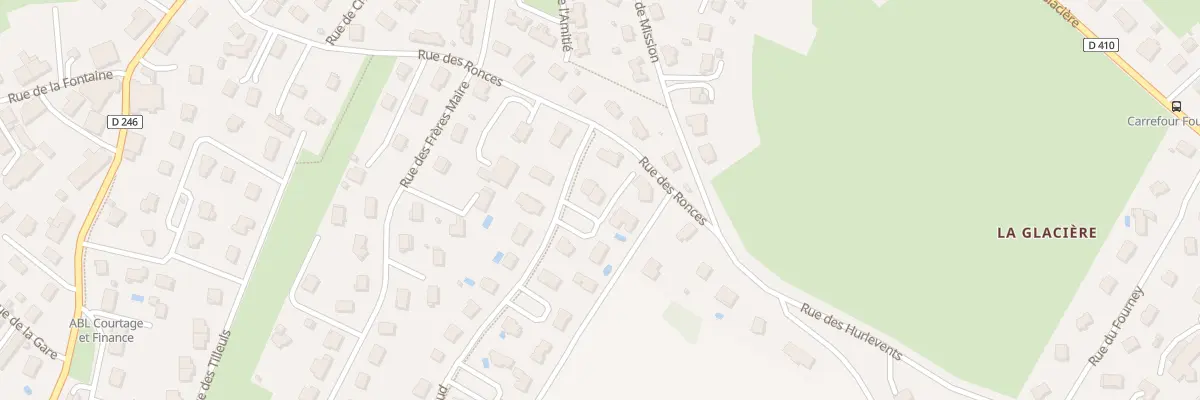 Plan du 3B Rue Louis Pergaud à Saône