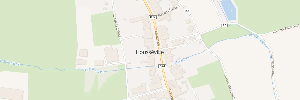 Plan du 33 Gr Grande Rue à Housséville