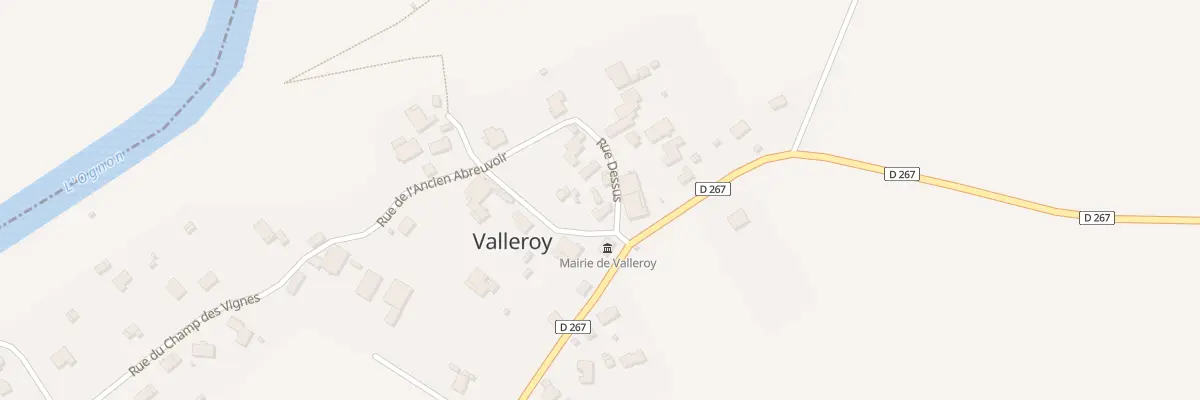 Plan du 3 Rue Dessus à Valleroy
