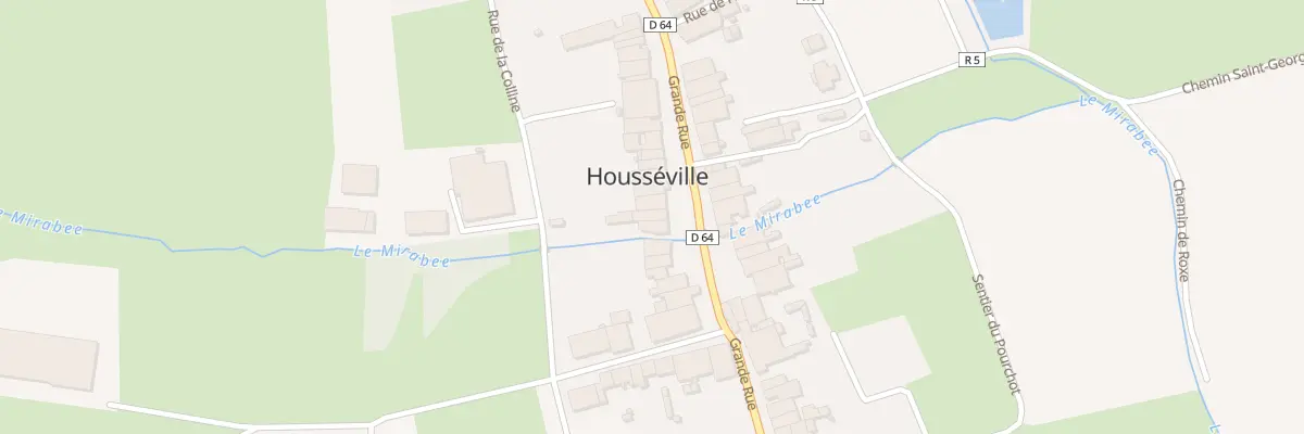 Plan du 27 Gr Grande Rue à Housséville